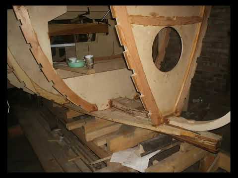 Swaggie building - 1 (sailboat building, Welsford`s boat)
