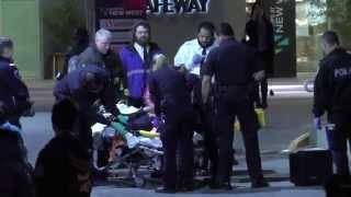 preview picture of video 'New Westminster Assault By Skytrain Station October 15 2014'