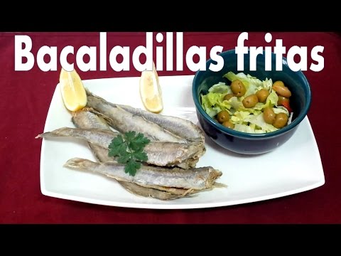 BACALADILLAS FRITAS CON LIMÓN (RICAS Y JUGOSAS)