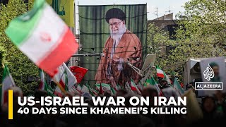 Iran marks 40 days since Supreme Leader Khamenei's assassination in US-Israeli strikes