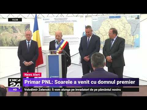 Ode pentru Ciucă, de la primarul din Vatra Dornei: Soarele a venit împreună cu domnul prim-ministru