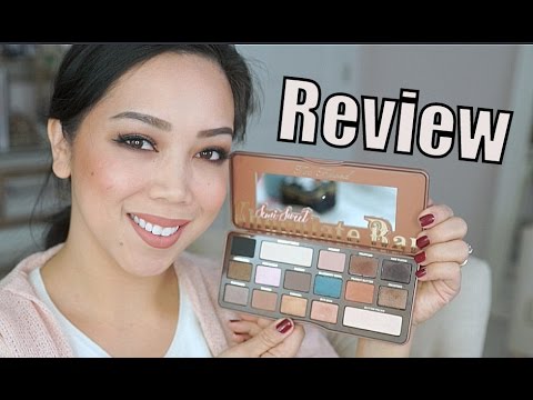 NEW Too Faced Semi Sweet Chocolate Bar first impression review - itsjudytime
