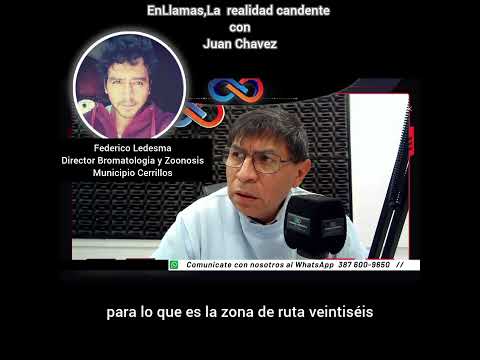 Campaña de Castración en Cerrillos.  Federico Ledesma. Director de Bromatologia y Zoonosis 