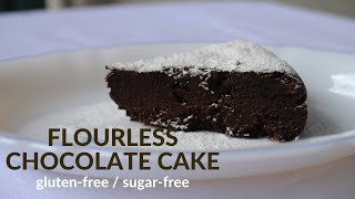 sugar free flour free chocolate cake recipe