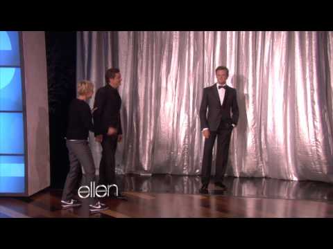 Ellen Surprises Colin Firth with His Wax Figure!