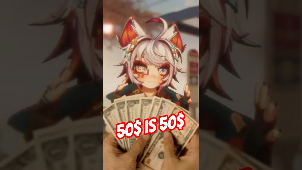 50 Dollars is 50 Dollars. #vtuber #femboy #fyp