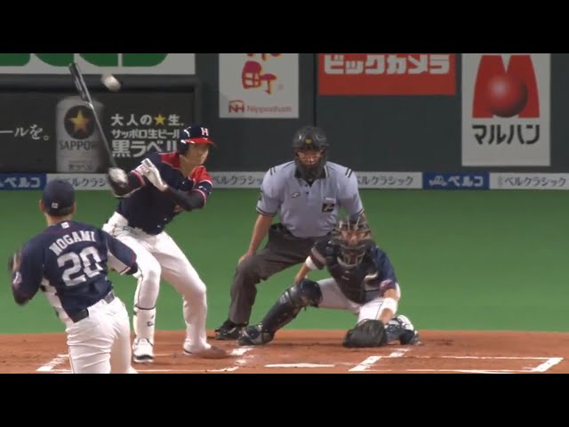 【1回裏】4試合連続打点!! ファイターズ・大谷の技あり先制打!! 2017/8/18 F-L