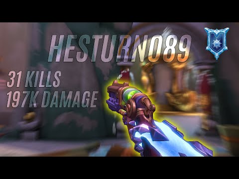 Hesturno89 Androxus 31 KILLS 197K DAMAGE (Diamond) CURSED REVOLVER - Paladins Competitive