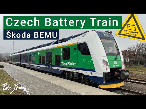 TRIP REPORT | Czech Battery Train | Skoda RegioPanter BEMU | Ostrava to Veřovice