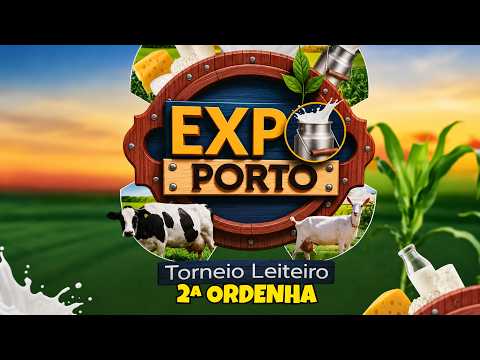 2ª Ordenha do Torneio Leiteiro de Bovinos e Caprinos na ExpoPorto de Porto da Folha-SE