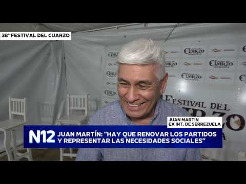 ❤️ 38° Festival del Cuarzo – Serrezuela - Entrevista con Juan Martín y Miguel Magnasco