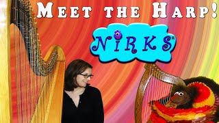 Meet the Harp / Meet the Instruments / Learn musical instruments / Nirk's Orchestra for kids