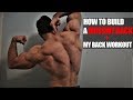 HOW TO BUILD A MASSIVE BACK|Jak vybudovat MOHUTNÁ ZÁDA|19 year old bodybuilder