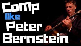 How to comp jazz guitar like Peter Bernstein [Autumn Leaves]