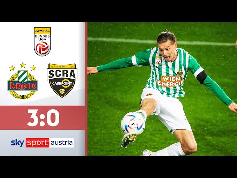 Rapid überzeugt auf ganzer Linie! | Rapid Wien - SCR Altach | Highlights - ADMIRAL Bundesliga