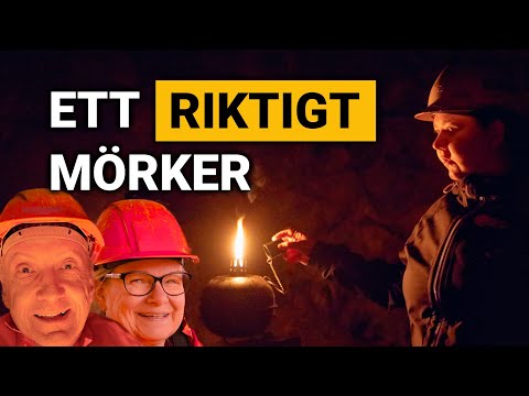 Rakt ner i mörkret i Falu Gruva – Gruvtur i Världsarvet Falu Gruva