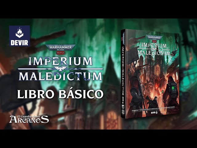 Vídeo relacionado con Devir – Warhammer 40K Imperium Maledictum | Juego de rol en Español | Libro de Reglas Básicas del Sector Machariano | CREA Personajes, Domina Poderes y Descubre Secretos del 41º Milenio (W40KBASICO)