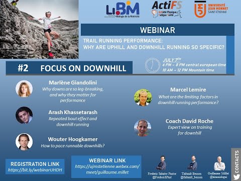 Trail running webinar part II Downhill
