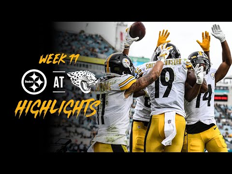 2020 Pittsburgh Steelers Highlights: Week 11 at Jacksonville Jaguars