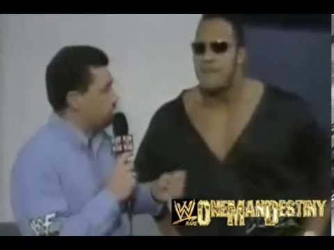WWF Raw(9/11/1998)The Rock Interview
