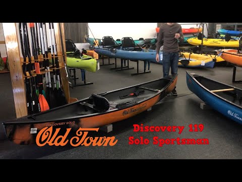 Old Town NEXT vs Discovery 119 Solo Sportsman Canoes Comparison