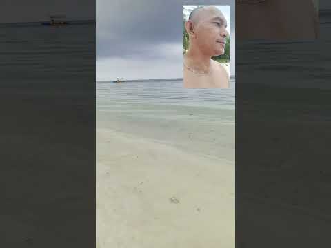 perfect time to swim at Charisma Beach Resort Siquijor island Philippines