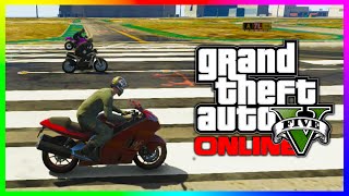 GTA 5 NEW FASTEST BIKE IN THE GAME? - Shitzu Hakuchou vs Akuma vs Bati810RR (GTA V)