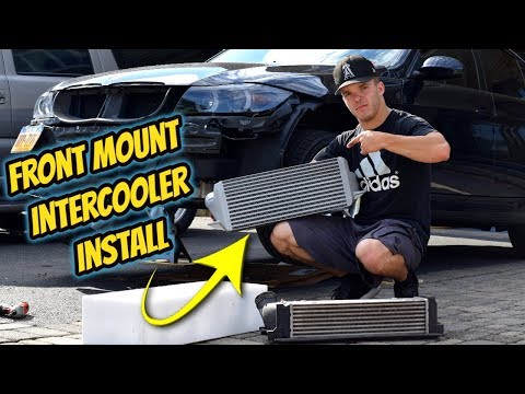 BMW E90 335i Arm Motorsport Intercooler Install