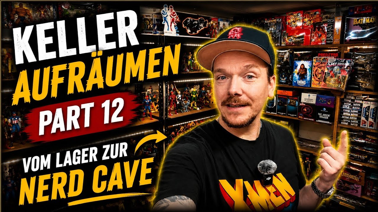 Es ist geschafft, Wahnsinn! - Actionfiguren Sammlung im Keller | Part 12