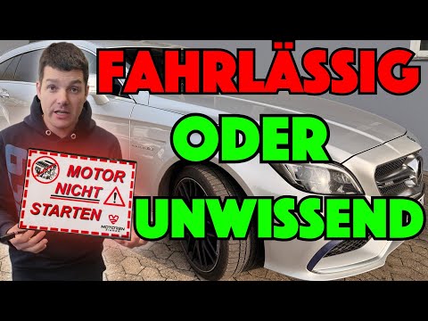 Werkstatt macht üblen Fehler beim Zündkerzenwechsel am AMG Mercedes CLS63 beim Service