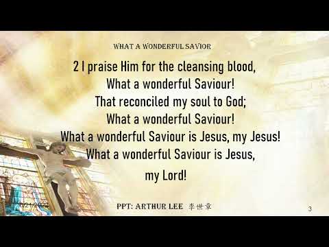 064 What a Wonderful Savior (Savior of all people)