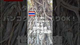 バンコクから日帰りOK！タイ世界遺産アユタヤ遺跡🚇🇹🇭