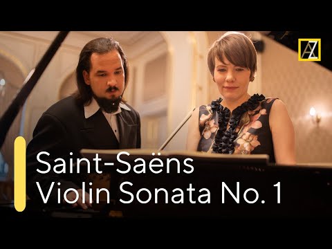 SAINT-SAËNS: Violin Sonata No. 1 in D Minor | Antal Zalai | Jenni Lappalainen 🎵 classical music