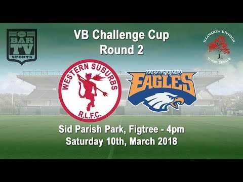 2018 Illawarra RL VB Challenge Cup Round 2 - Wests Devils v Berkeley Eagles