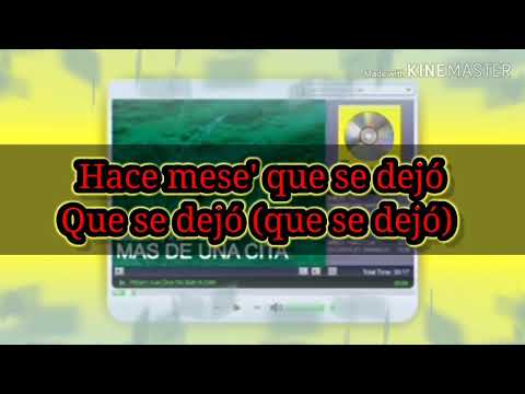 Más de una cita, bad bunny - Letra