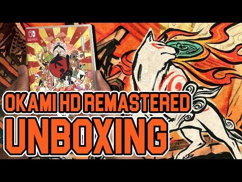 Okami HD Remastered (Nintendo Switch) Unboxing!!