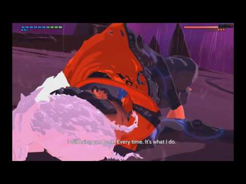 Let's Play Furi - Part 1- Ninja Rabbit Ninja