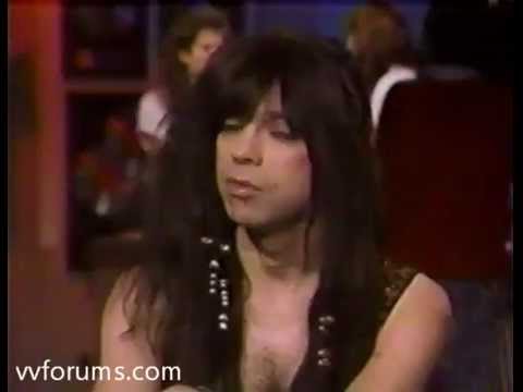 Vinnie Vincent Invasion - Vinnie & Mark interview on Much Music, Canada 1988