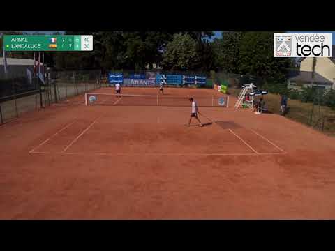 ARNAL Alexis (FRA) VS LANDALUCE Martin (ESP) - Court Central