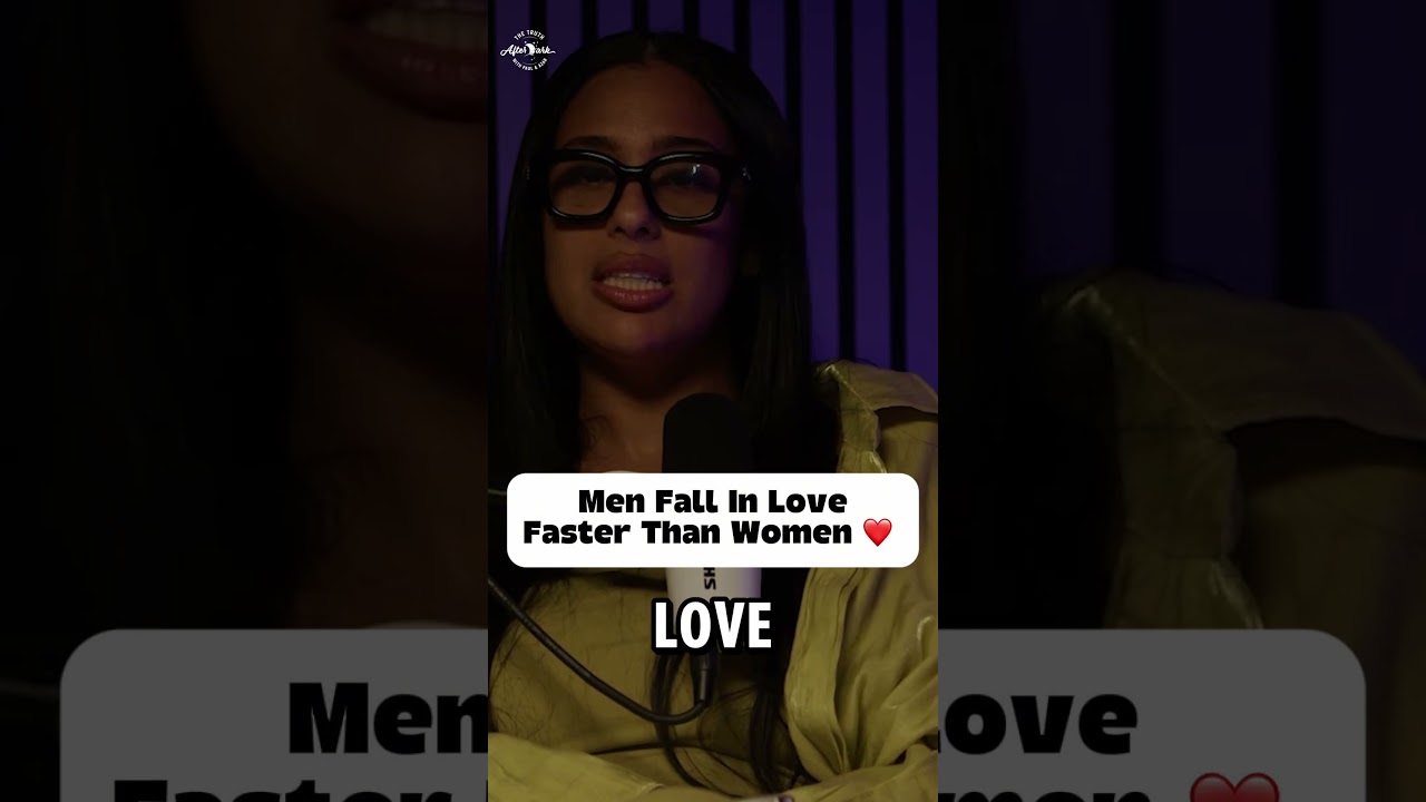 Men Fall In Love Before Women.