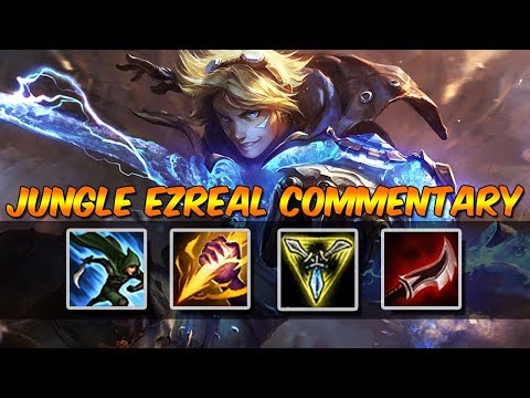 Ezreal Jungle in 7.19 w/ Commentary - How 2 get Diamond before Season ends