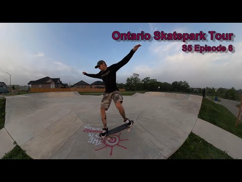 Ontario Skatepark Tour S5 Episode 6 - Lynhurst, Port Stanley & Alymer