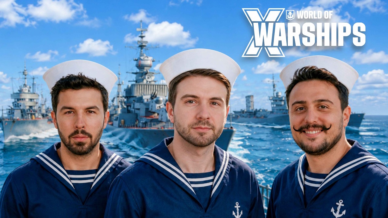TRES MARINEROS en WORLD OF WARSHIPS