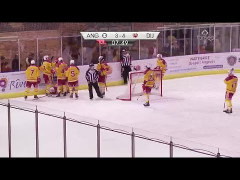 But de la victoire de Dijon contre les Ducs d'Angers en PRL