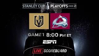 ???? LIVE NHL Conference Finals Game 1 Knights vs. Avalanche Scoreboard & Chat 5/20 ????????
