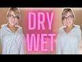 Wet Vs Dry You Won T Believe The Transformation Of This Fit