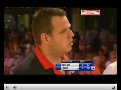 Taylor vs Lewis Part 4 2009 World Matchplay