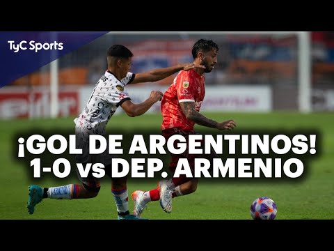 ¡GOL DE ARGENTINOS JUNIORS! 1-0 vs ARMENIO | COPA ARGENTINA | Gabriel Ávalos