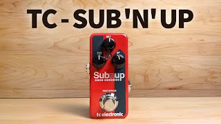 Video thumbnail for TC Electronic - Sub 'N' Up Mini by Bass Stuff