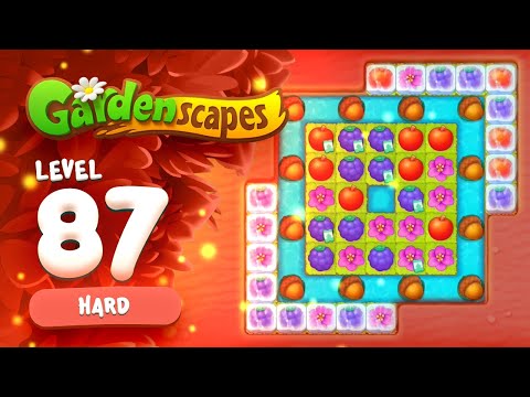 Gardenscapes - Hard Level 87